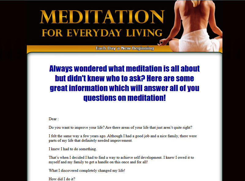 Meditation eBooks , Guides, Website Pages & Courses Bundle w/MRR License gallery
