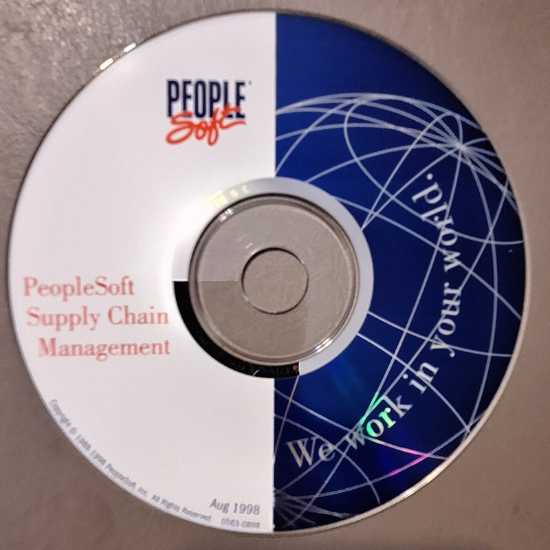 Vintage PeopleSoft Marketing Demo CD 1998 RARE gallery