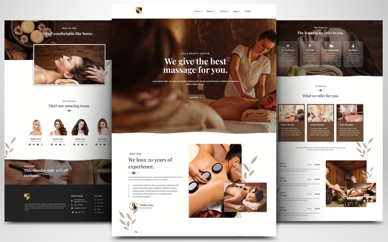 CUSTOM PROFESSIONAL WEBSITE FOR BEAUTY COSMETICS WELLNESS BRANDS WORDPRESS gallery