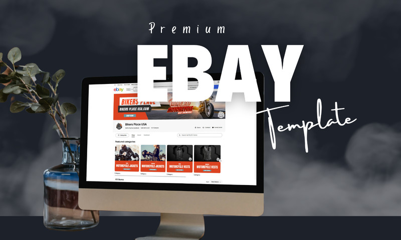 Ebayvorlage 2024 Verkaufsvorlage Responsive Template Design Orange + free Editor gallery