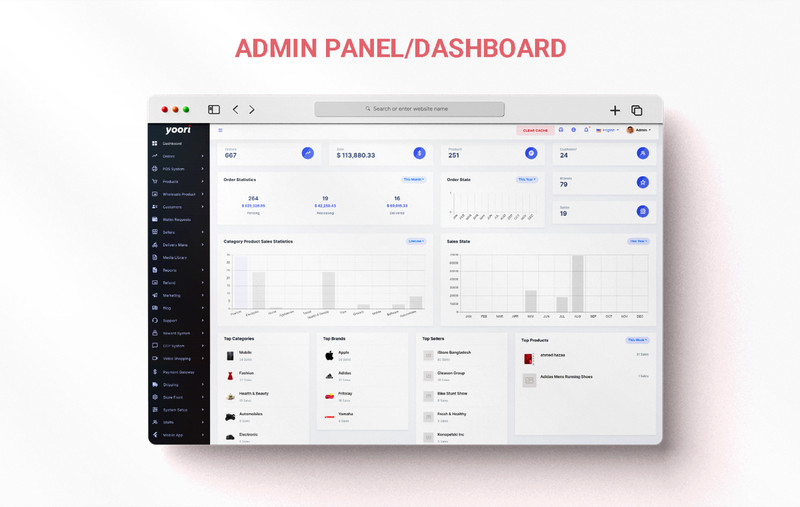 Marketify Flutter Multi-Vendor eCommerce Customer App | Flutter Android & iOS gallery