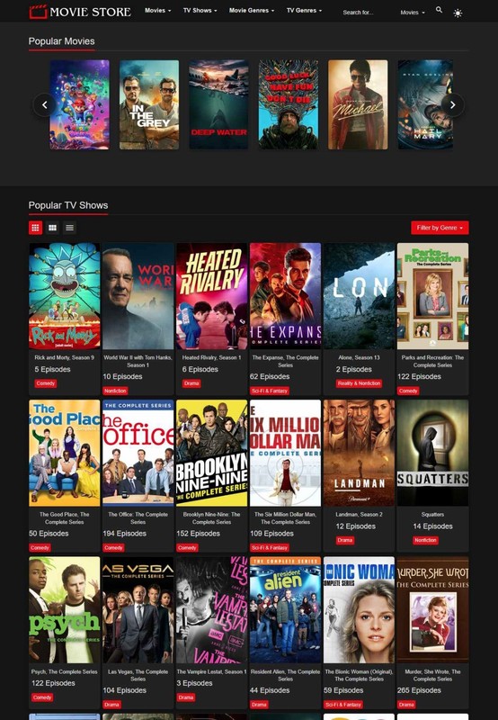 Fully Automated Movie & TV Streaming/Affiliate Site – AutoUpdated Database