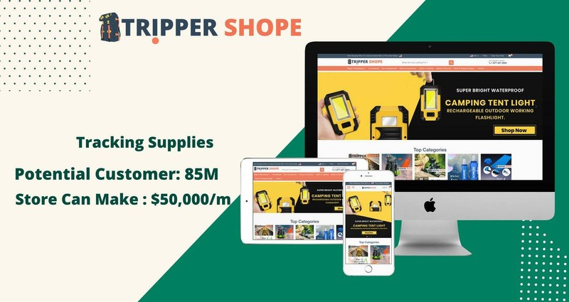 Trippershope.com Premium Ecommerce Dropship store
