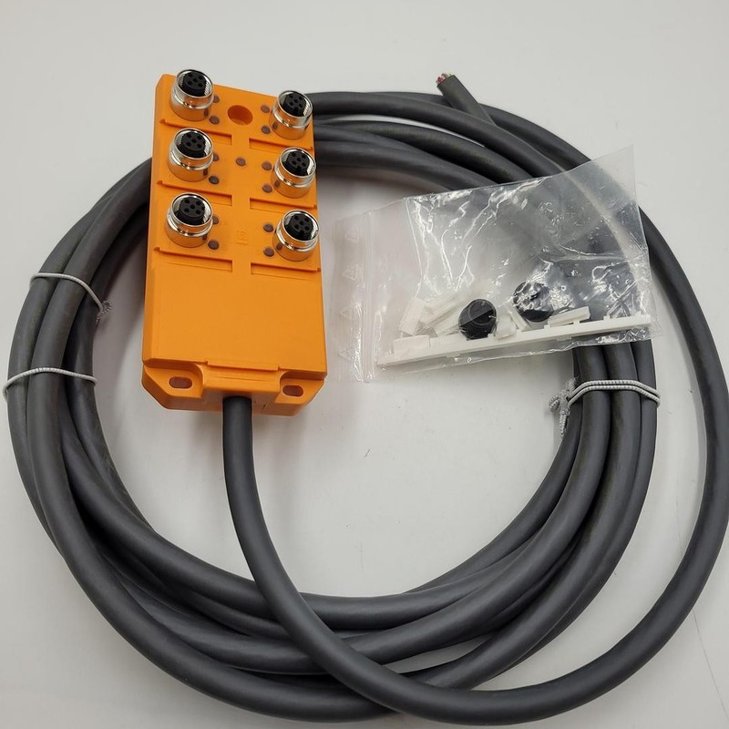 Lumberg Automation ASBV 6/LED 5-332/5M Distribution Box, M12, 6 Port *NEW*