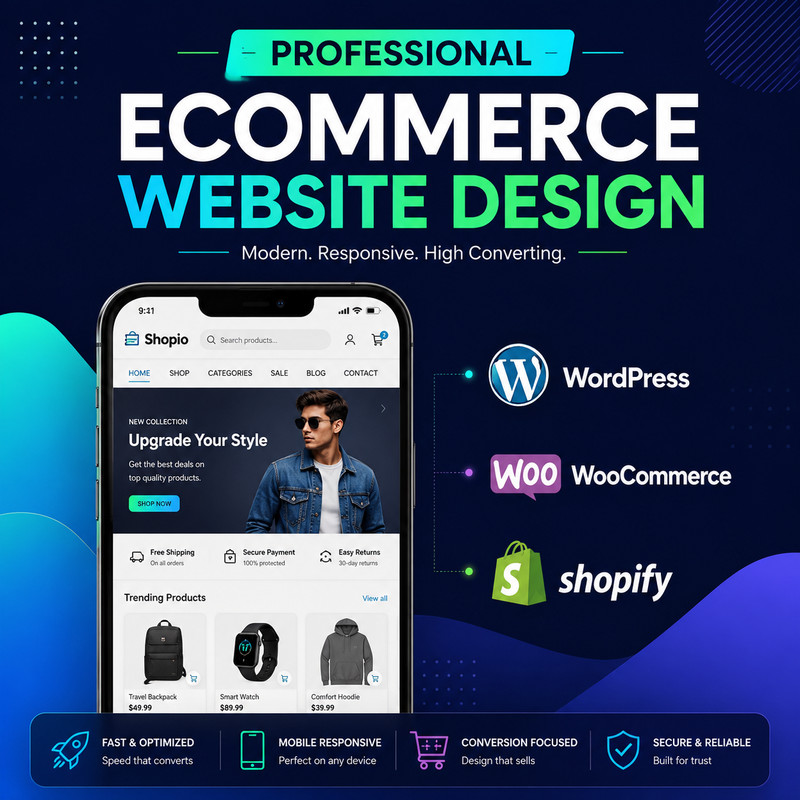 Custom Responsive Web Design – Mobile-Optimized with a Unique, Professional Look gallery