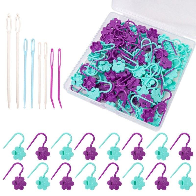 1 Set Crochet Markers Knitting Stitching Markers Knitting Accessories for Craft