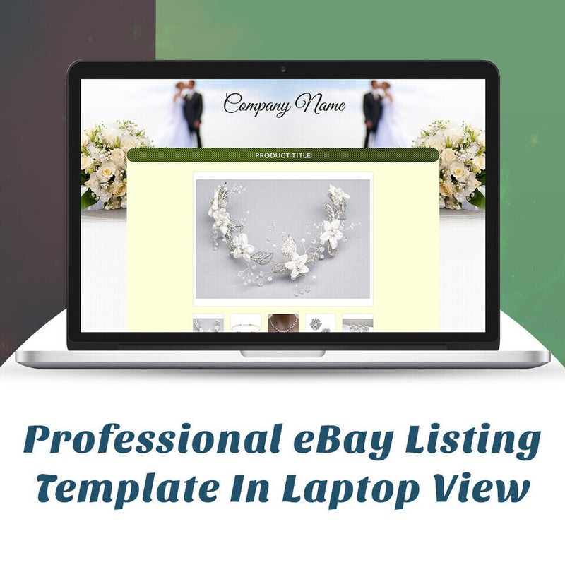 eBay Mobile Responsive HTML eBay Listing Template Auction Template Universal gallery