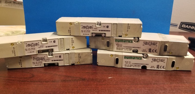 NUMATICS VALVES USED AND NEW
