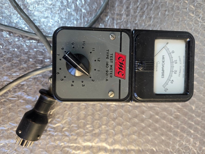 Canadian Marconi Company CMC Test Meter 140-921-A gallery