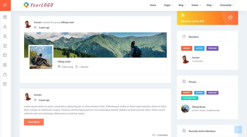 Social Networking WordPress Website + Free Hosting and Installation with SSL