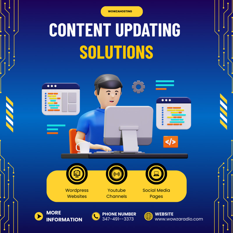 Does your website suck?Let Us Manage Your Internet Content Business Website