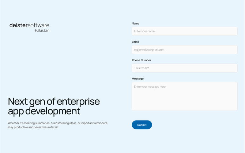 Demo Videos Website Template Software Company Landing Page Modern Business Devel