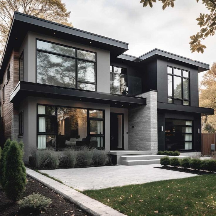 350 + exterior house designs, modern house, modern barn house, home makeover gallery