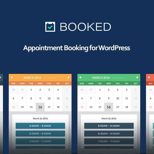 Booked 2023– Appointment Booking for WordPress Plugin GPL Fast Delivery 🚀