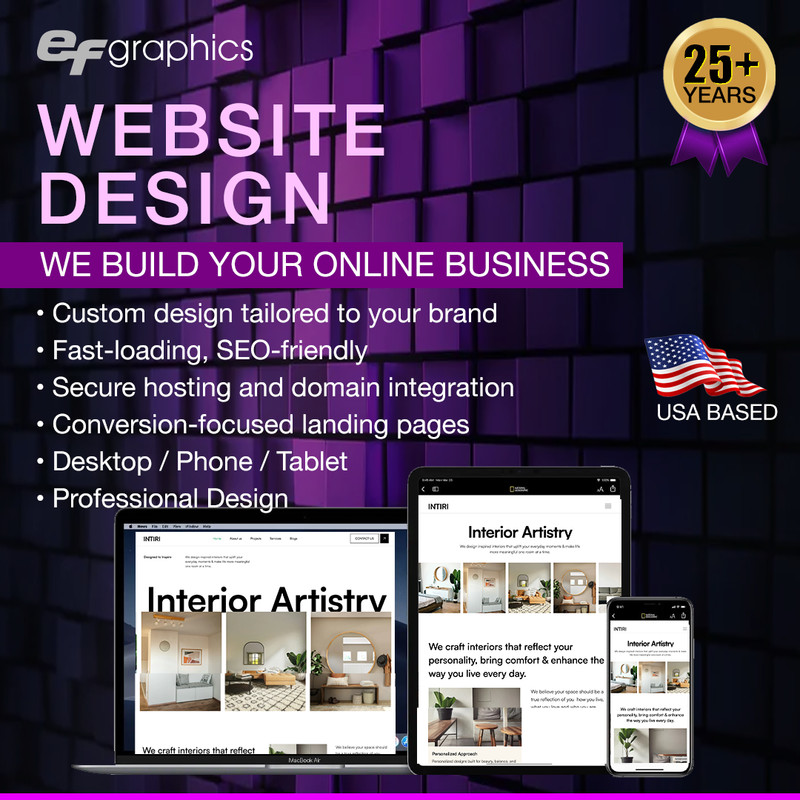WEBSITE DESIGN PROFESSIONAL DESKTOP & MOBILE – UPDATE YOUR WEBSITE