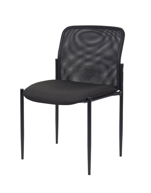 Boss Office Products Mesh Guest Chair in Black (B6919) gallery