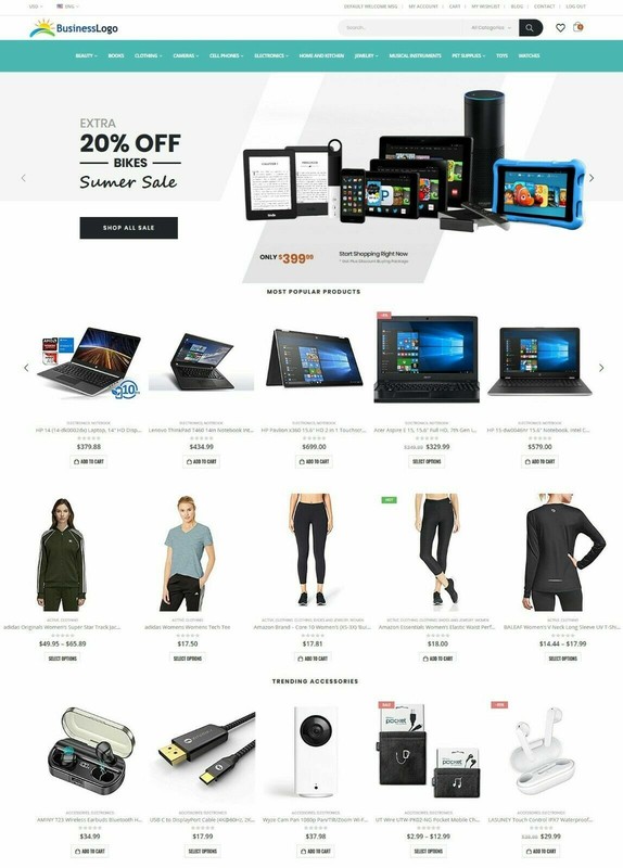 eCommerce Website with Amazon, eBay Affiliate DropShipping ALL-IN-ONE
