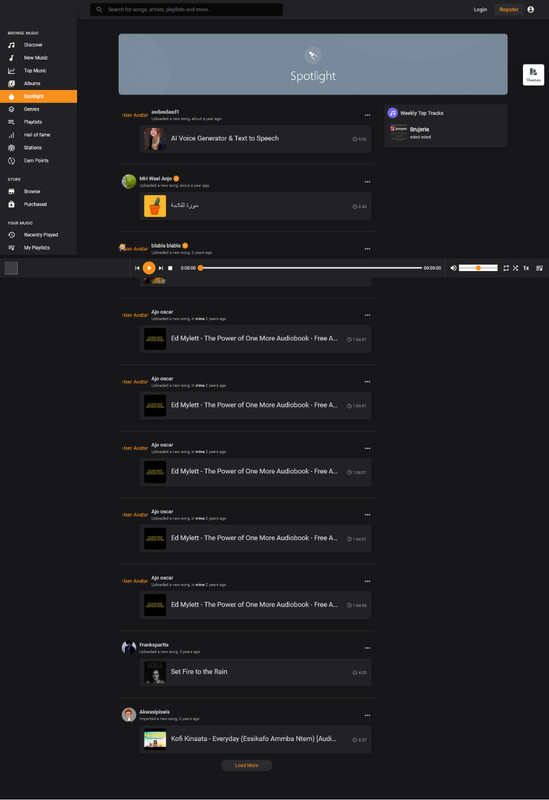 Soundra - Music Sharing & Streaming PHP Platform | SaaS Ready | Full Source Code gallery