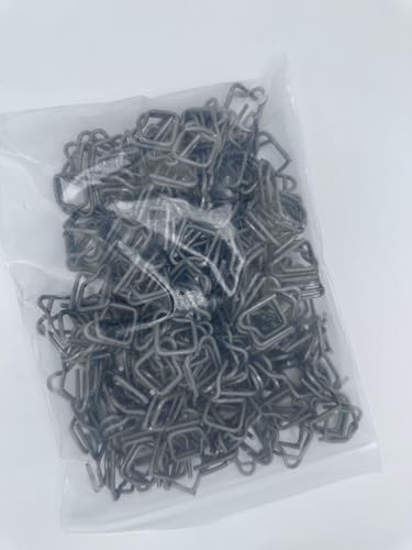 200 Pack Metal Buckles for 1/2 Inch Poly Strapping Heavy Duty Industrial Fastene gallery