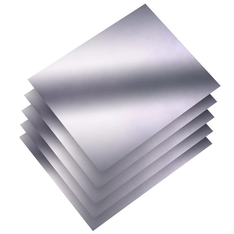 5 Pack Graphite Flexible Foil Gasket Sheet 0.5mm x 200mm x 250mm 99.5% Purity