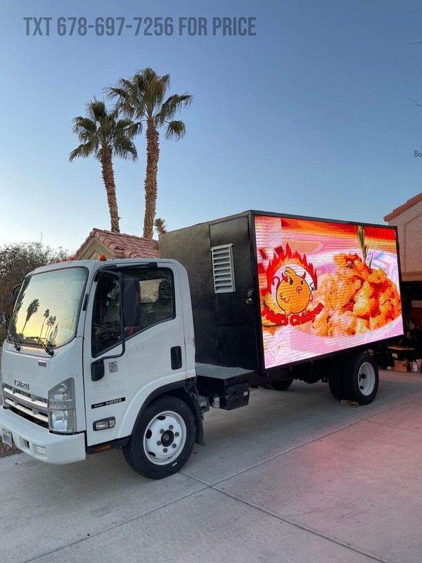 Led billboard Advertising Truck P5 All Weather Proof Turn Key Truck Digital gallery