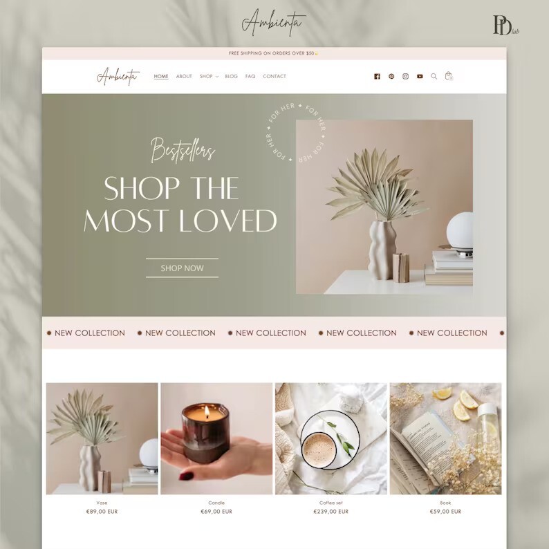 Redesign Shopify website quickly as per UI UX perspectives