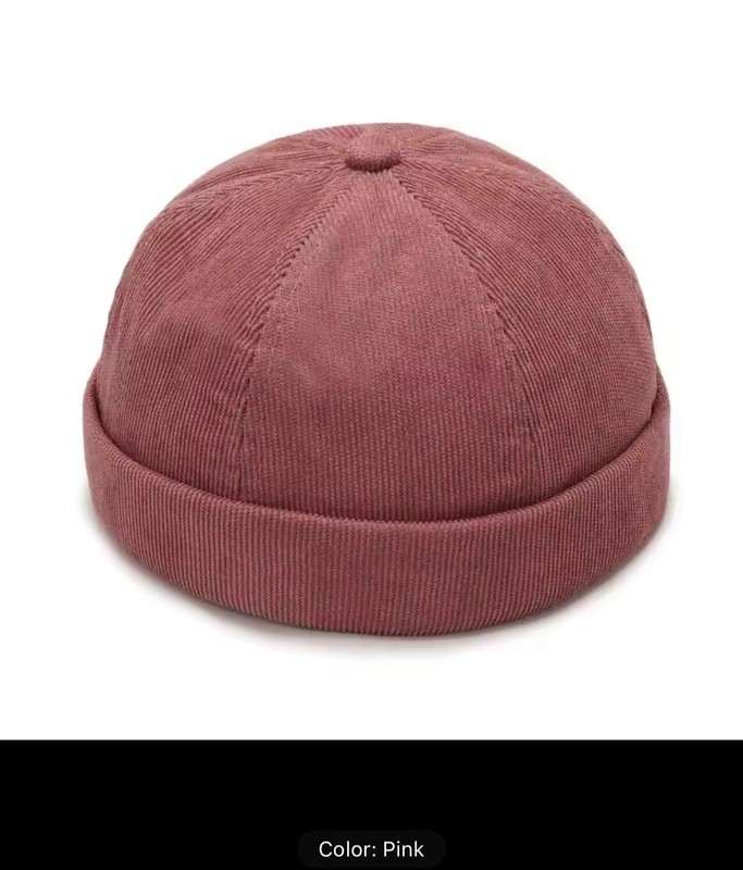 New Four Seasons Hip Hop Hats, Trendy Beanie Landlord Hats, Casual Round Caps, M gallery