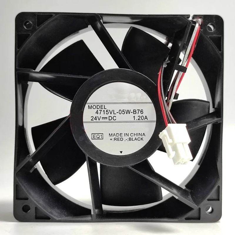 4715VL-05W-B76 EQ1 EQ2 EQ3 For NMB DC 24V 1.20A 120x120x38mm 4-wire Cooling Fan