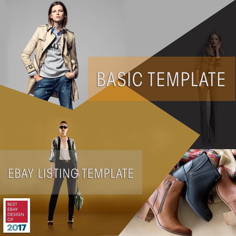 BASIC TEMPLATE Ebay Template eBay Auction Template Design Responsive 2021 LOGO