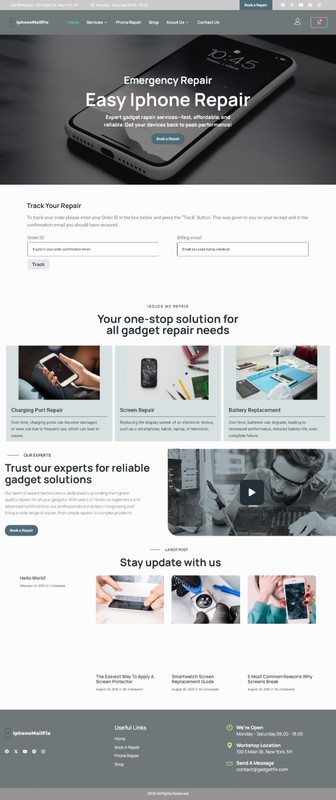 IphoneMailFix.com Domain Name & Website, Start a iPhone Mail Repair Business gallery