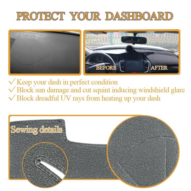 Yiz Dash Cover Mat Custom Fit for Ford Ranger 1995-2011,Ford Explorer 1995-20... gallery