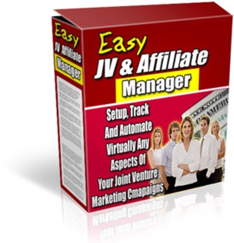 JV Affiliate Manager Software System – Joint Venture Marketing & Sales Tracking