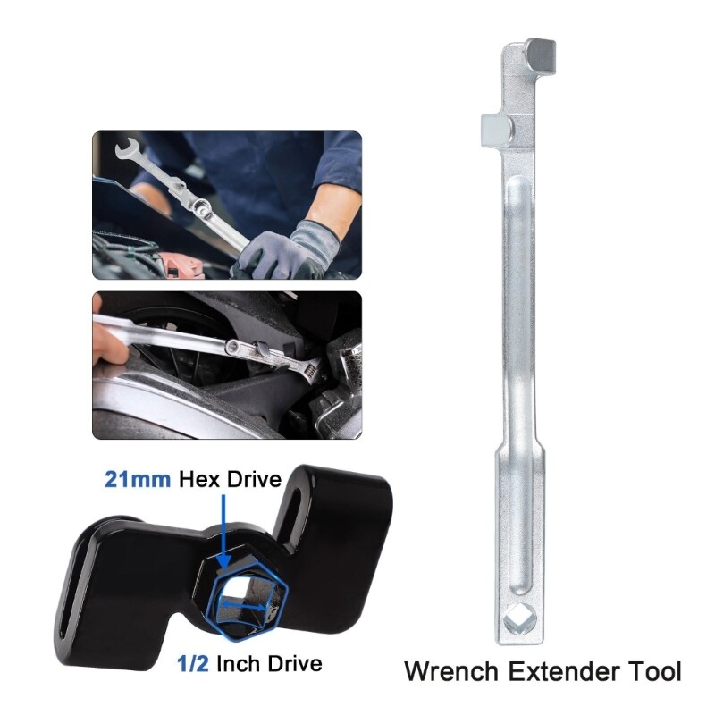 Aluminum Wrench Extension Ergonomic Wrench Extender for repair man &