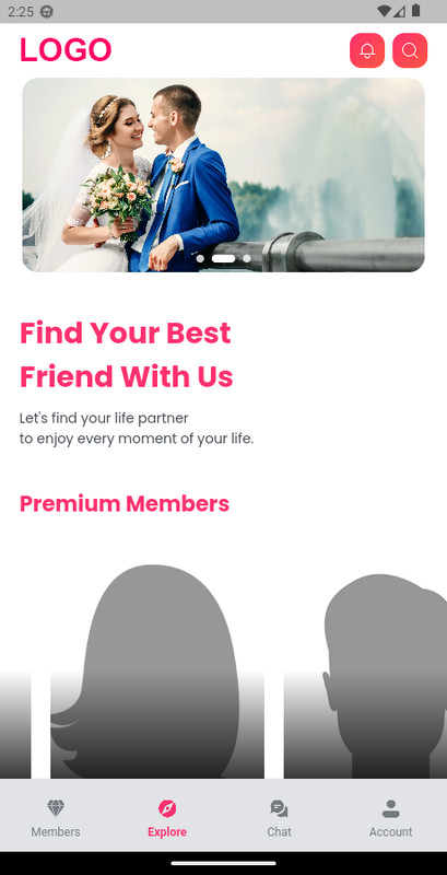 Matrimony CMS Flutter App | Android & iOS Mobile App for Matrimony CMS gallery
