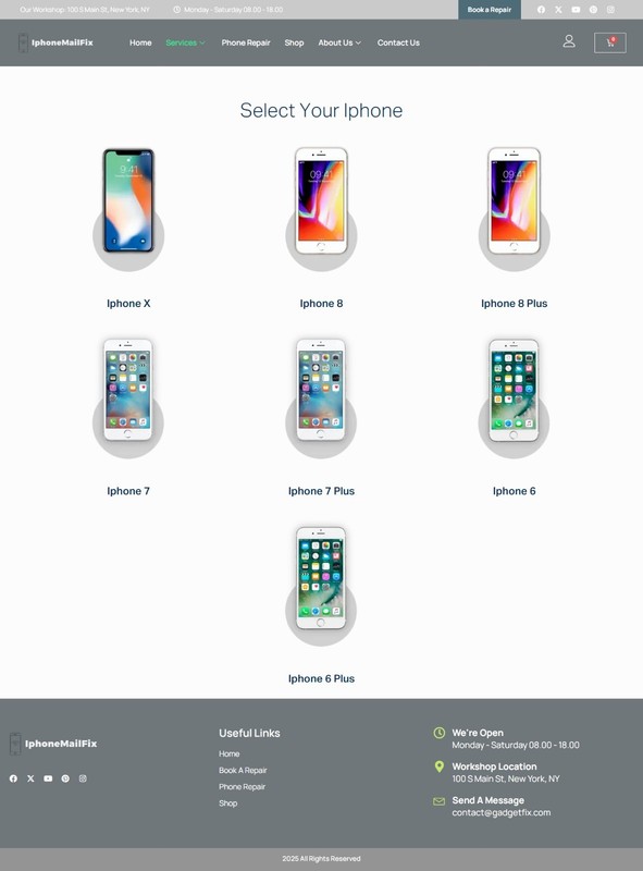IphoneMailFix.com Domain Name & Website, Start a iPhone Mail Repair Business gallery