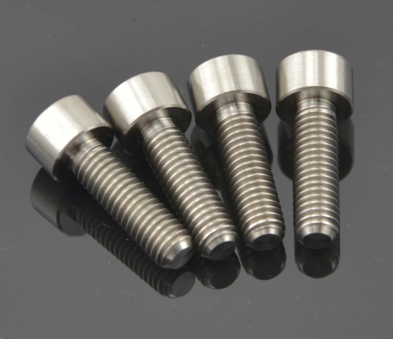 4pcs M4 x 16 Titanium Ti Screw Bolt Allen hex Socket Cap head #M1620 QL