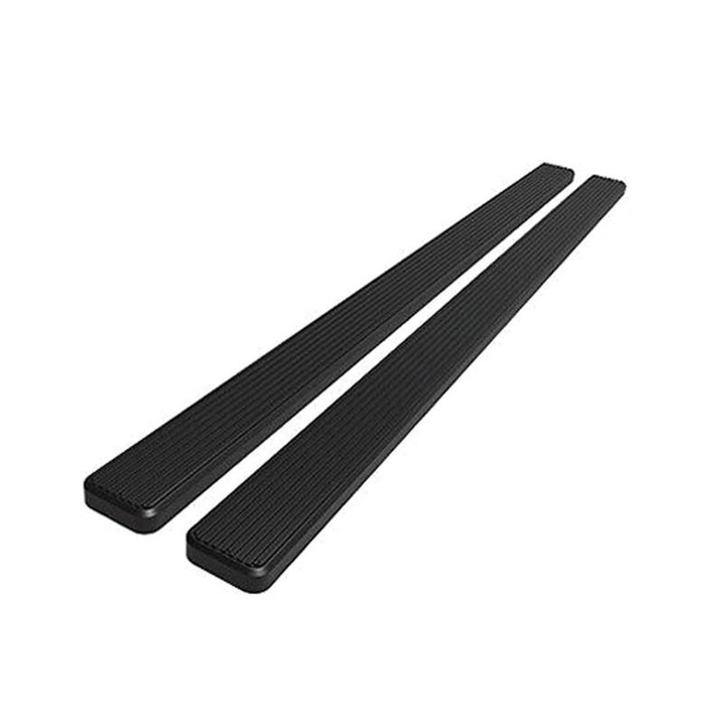 Step Bars 5″ Black Pair w/ Brackets 6061 Aluminum Ford Explorer Sport Trac 07-10