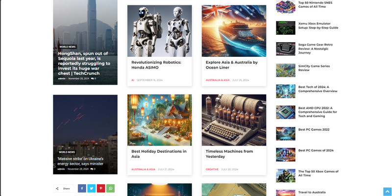 Automated Tech News Website Google AdSense Lightning-Fast Server Hosting gallery