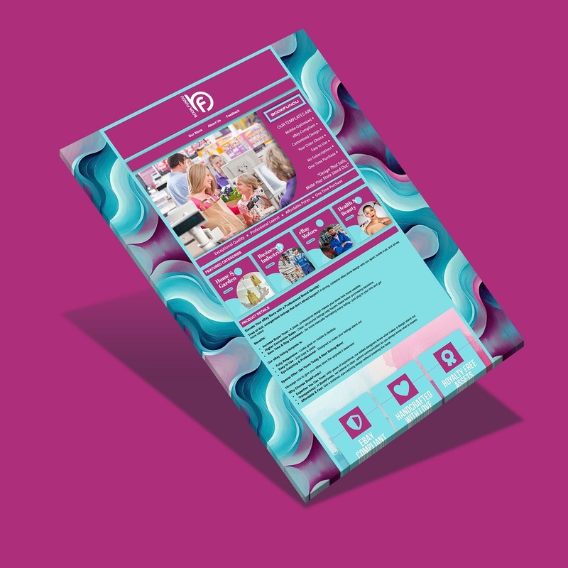 High-Conversion eBay Store Design | Bespoke Listing Template - No Subscriptions! gallery