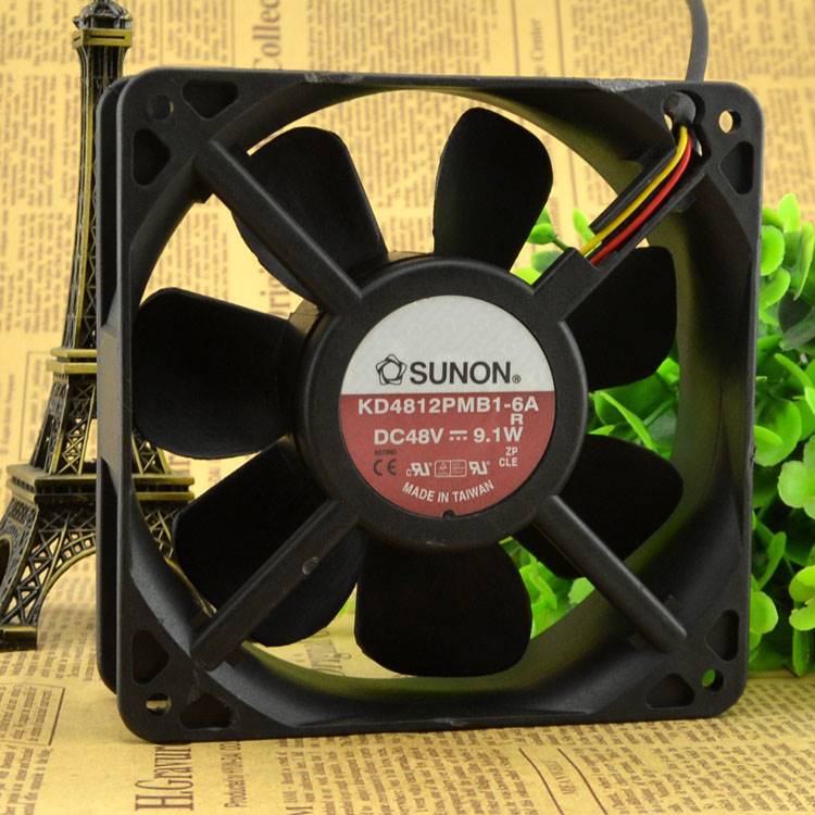 1pcs SUNON KD4812PMB1-6A Graphics card cooling fan DC48V 9.1W 2pin