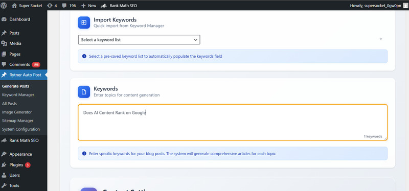 Blogging Website with AI Content Plugin – SEO Ready gallery