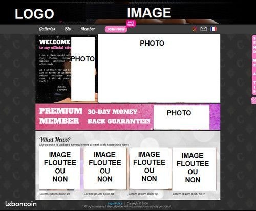 Custom Platform for Photo & Video Subscriptions - Like MYM & ONLYFANS gallery
