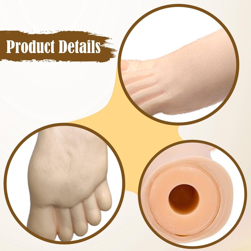 Female Foot Model Women's Sock Display Stand Reusable Left Versatile Manikin for gallery