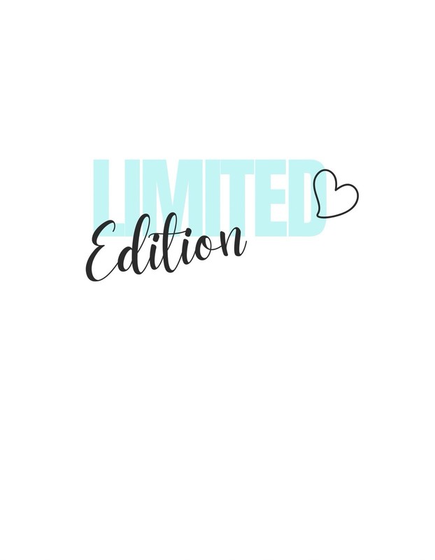 “Limited Edition” Template/printable Download/