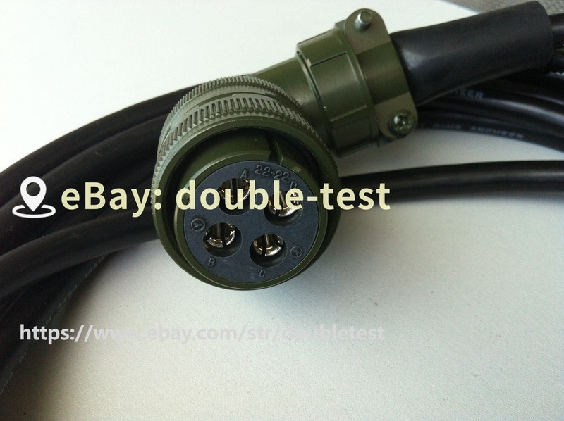 NEW For FANUC MD204 3M Servo Motor Power Cable #HE41 YD#dou