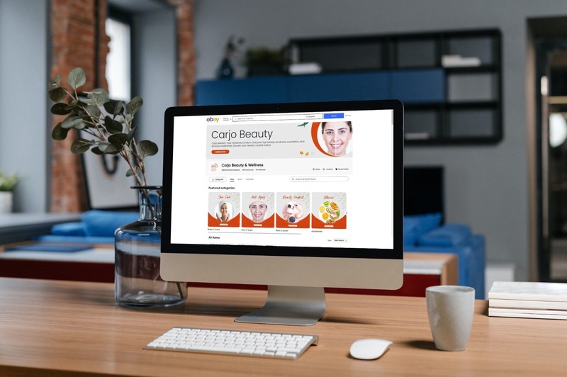 ebay listing template logo design and 60 sec video Jewelry & Watches Template gallery