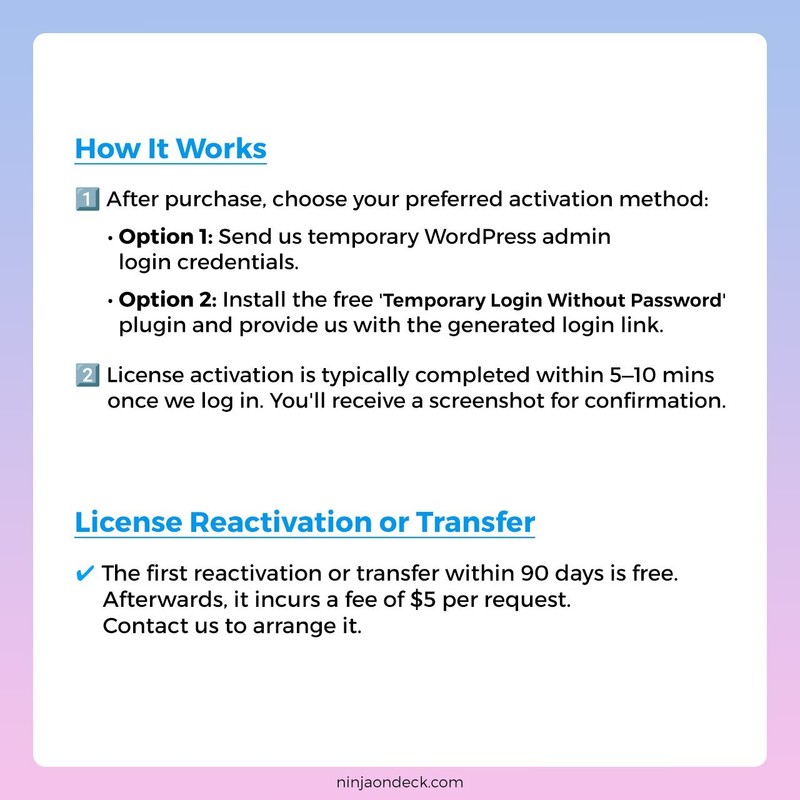 🥷 FlyingPress Official License ‒ 1-Year / 2-Year gallery