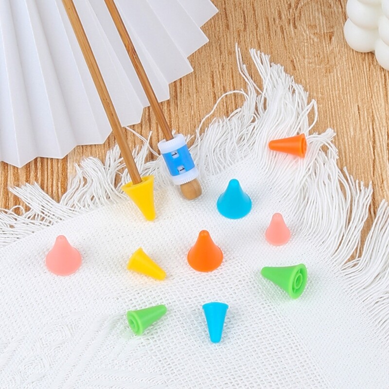 Knitting Stoppers Tools Knitting Needle Point Protectors, Knit Needle Tip Cover gallery