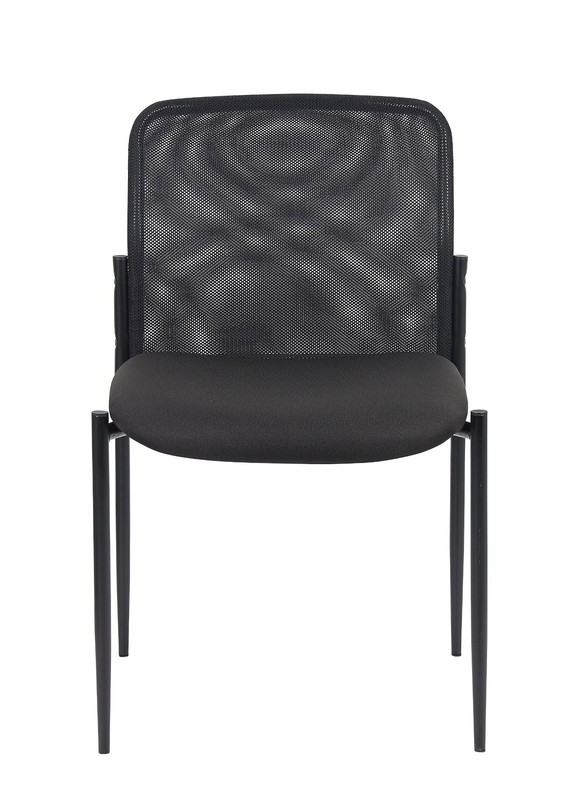 Boss Office Products Mesh Guest Chair in Black (B6919) gallery