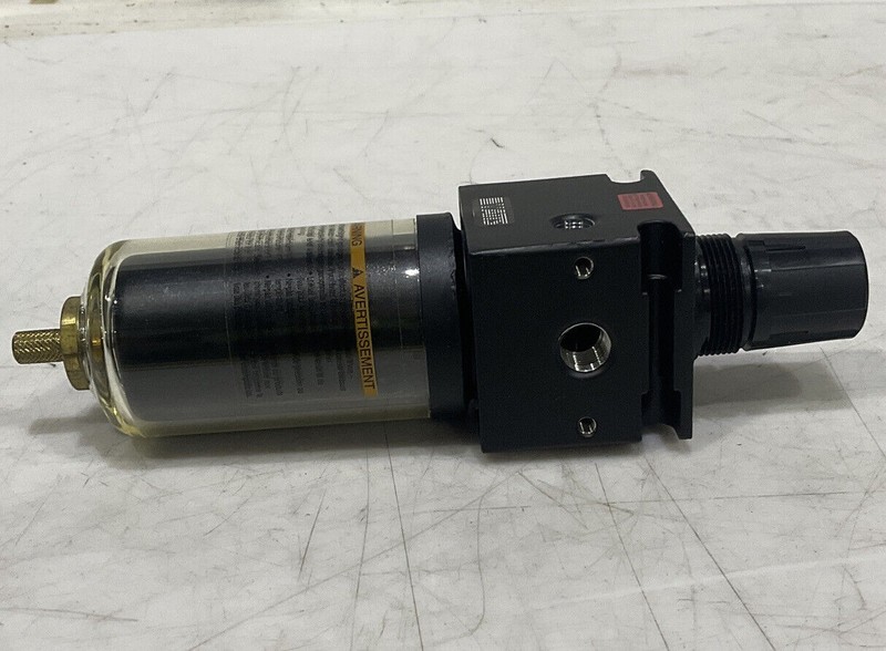PARKER WATTS B75-02WJC 250PSI 125F MANUAL TWIST DRAIN 1/4” NPT FILTER REGULATOR gallery